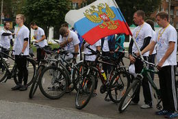 Велопробег «Дорога к храму» стартовал в Нижнем Новгороде