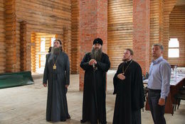 Совещание по дальнейшему строительству Петропавловской церкви в Арзамасе